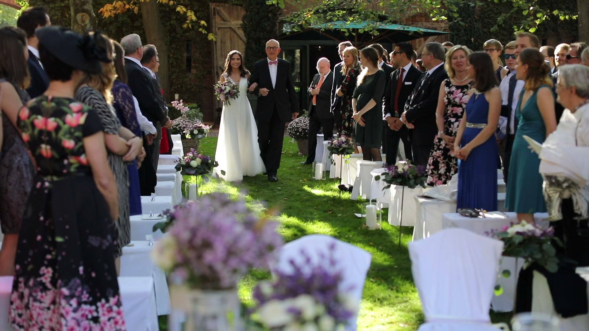 Hochzeitsfilm Heiraten im Hofgut von Hünersdorff, Hofgut von Hünersdorff, Wörth am Main